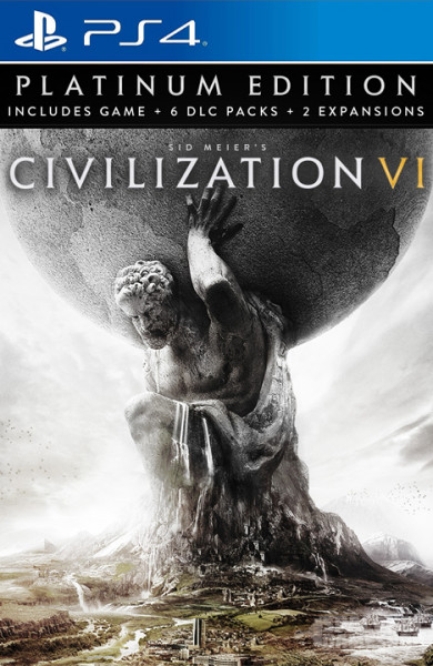 Sid Meiers Civilization VI 6 - Platinum Edition PS4